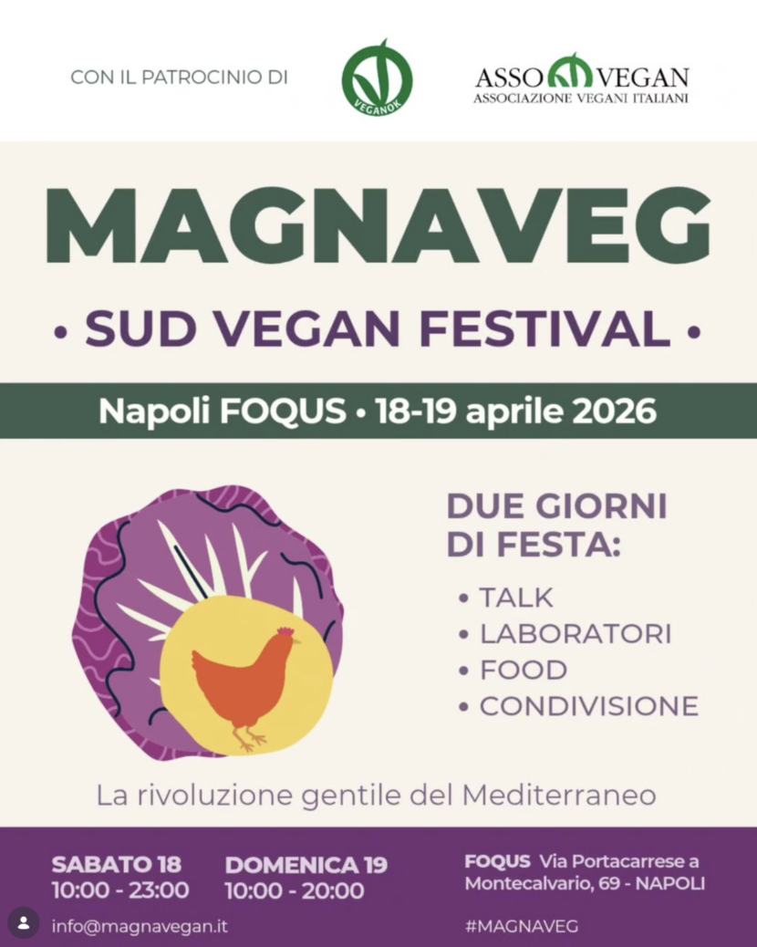 Cibo: Arriva a Napoli Magnaveg, il Festival del Gusto Sostenibile
