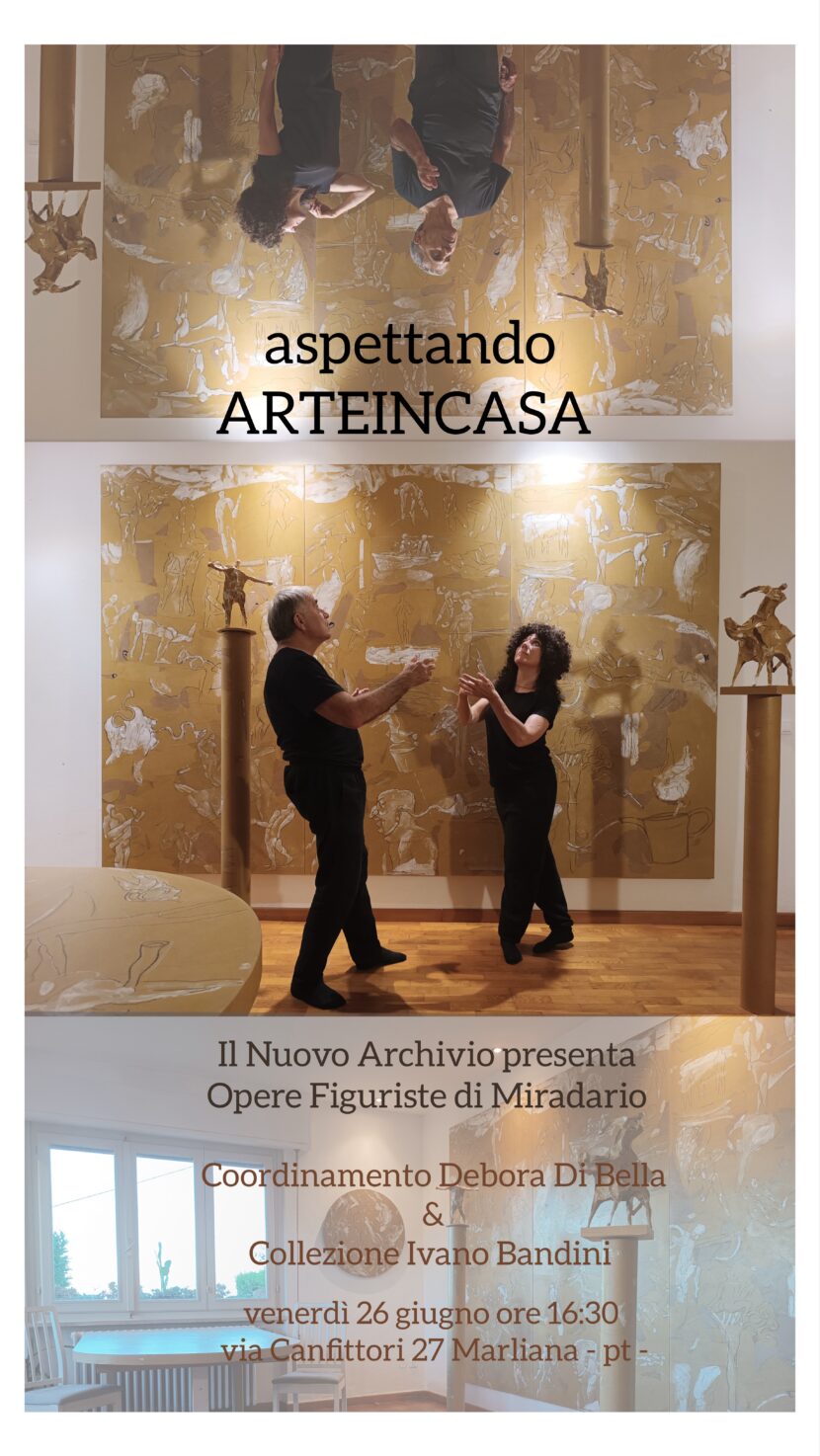 Arte: A Marliana in provincia di Pistoia prende il via il progetto “ArteInCasa” da un’idea di Massimo Biagi Miradario e Debora Di Bella